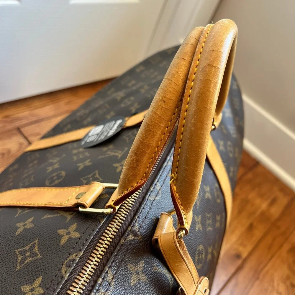 Louis Vuitton Keepall 55 Brown Luggage